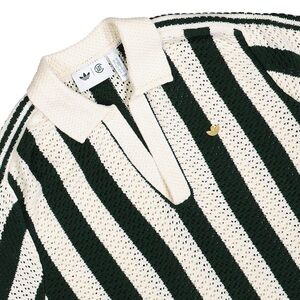 💚Adidas X CLOT By Edison Chen Pique Polo
Green Night Cream White NWOT